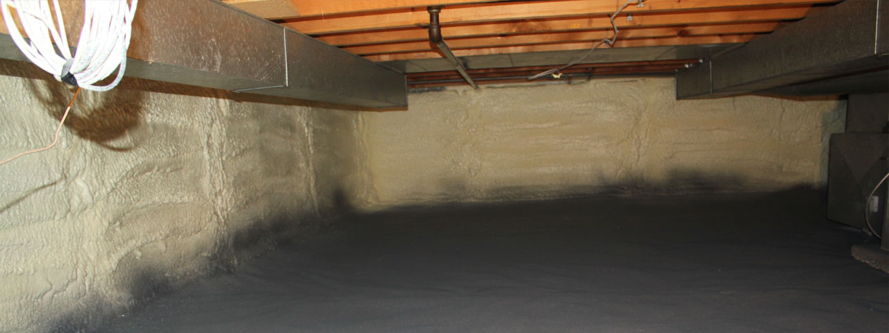 Halifax spray foam insulation for crawl spaces